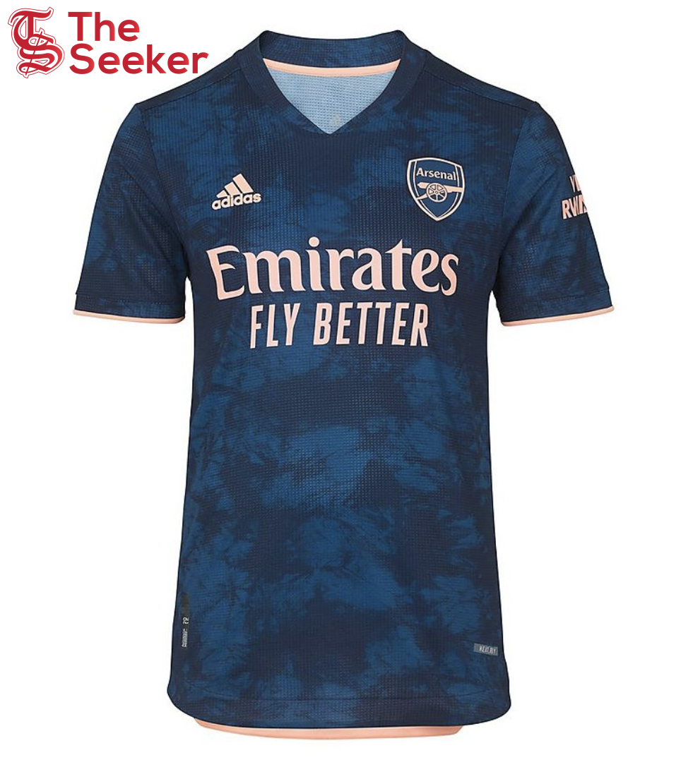 adidas Arsenal 20/21 Authentic Third Shirt Jersey Blue