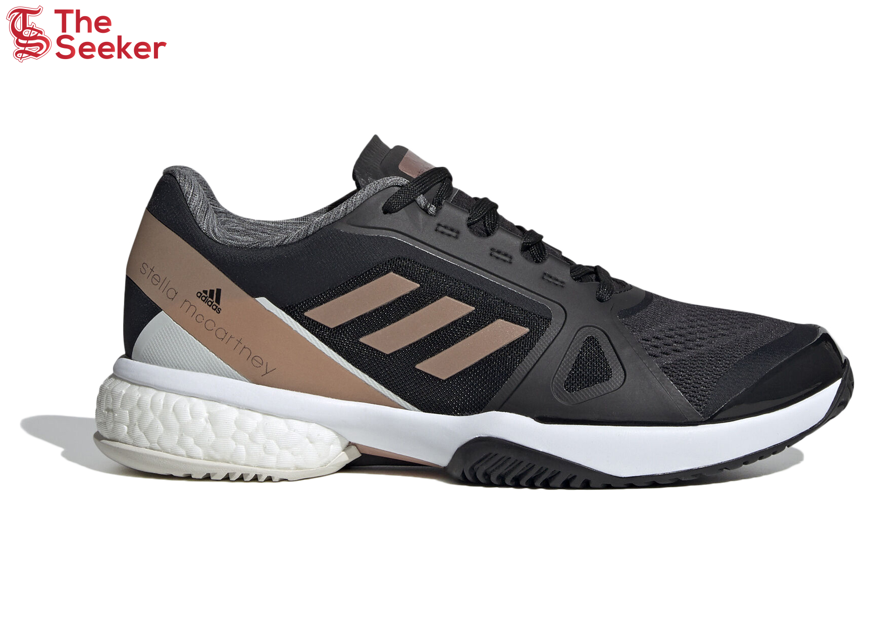 adidas Barricade Boost Stella McCartney Black Copper Metallic (Women's)