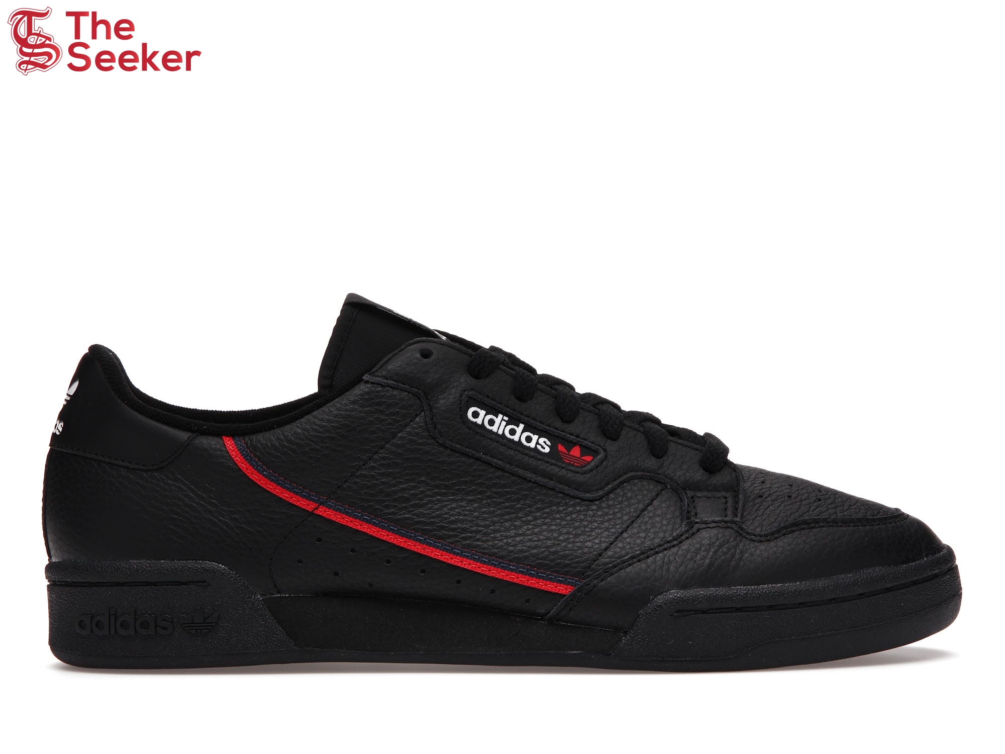 adidas Continental 80 Black Scarlet Red