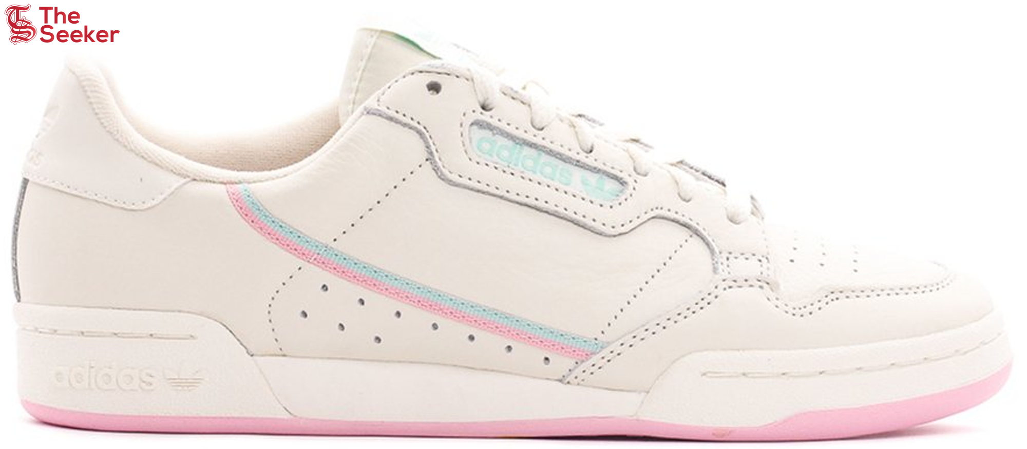 adidas Continental 80 Off White True Pink Clear Mint