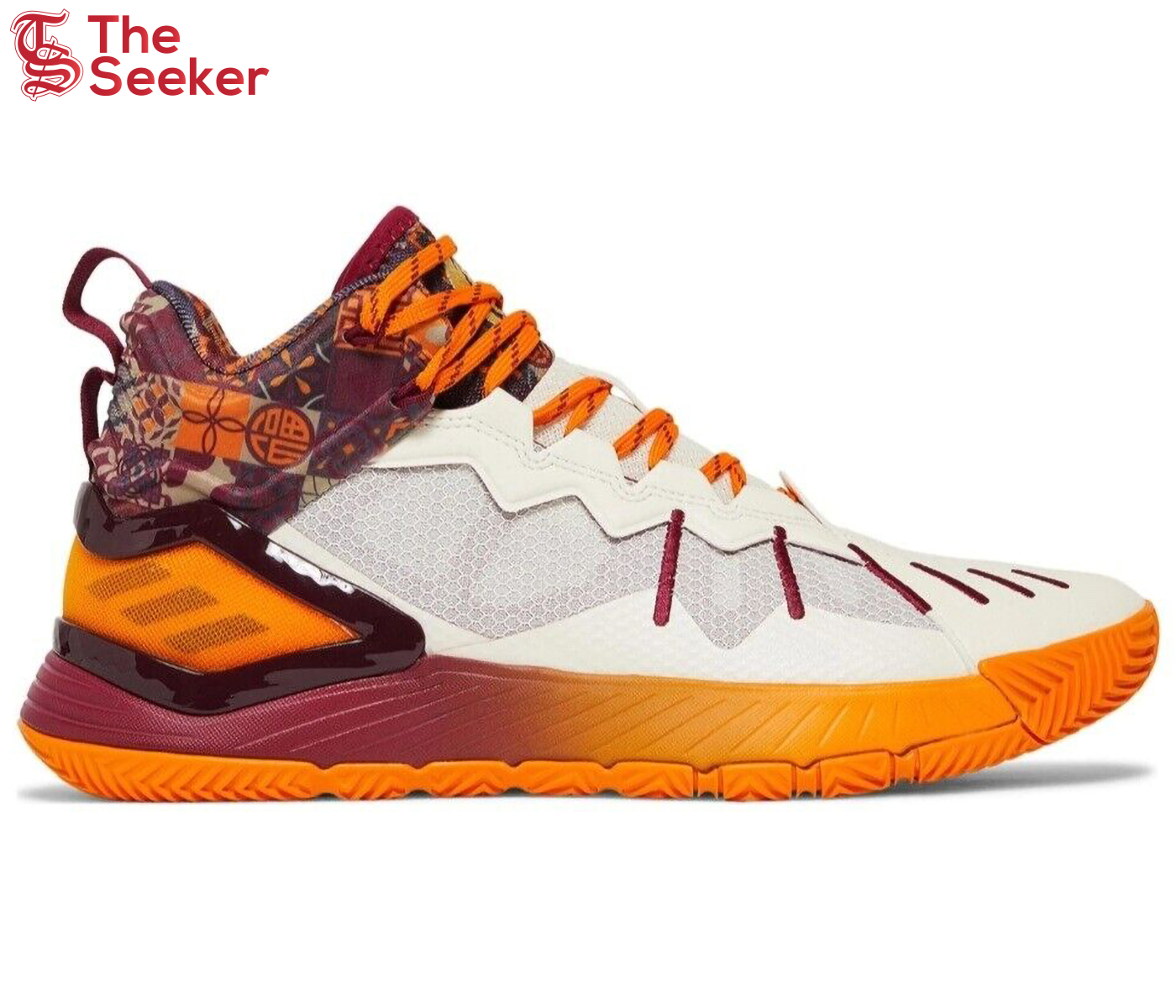 adidas D Rose Son of Chi White Bold Orange