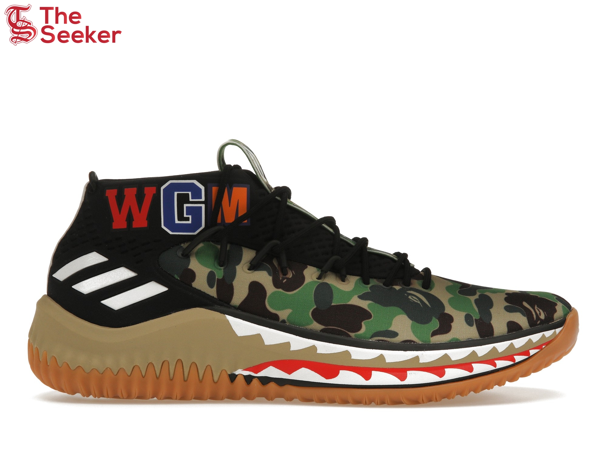 adidas Dame 4 A Bathing Ape Camo