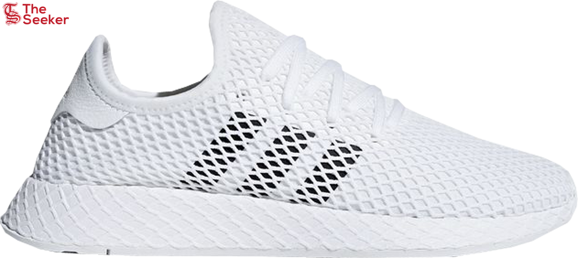 adidas Deerupt Cloud White Core Black Grey Two