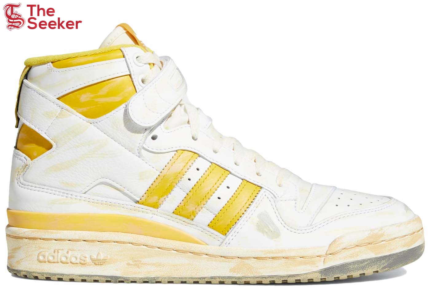 adidas Forum 84 Hi AEC White Hazy Yellow