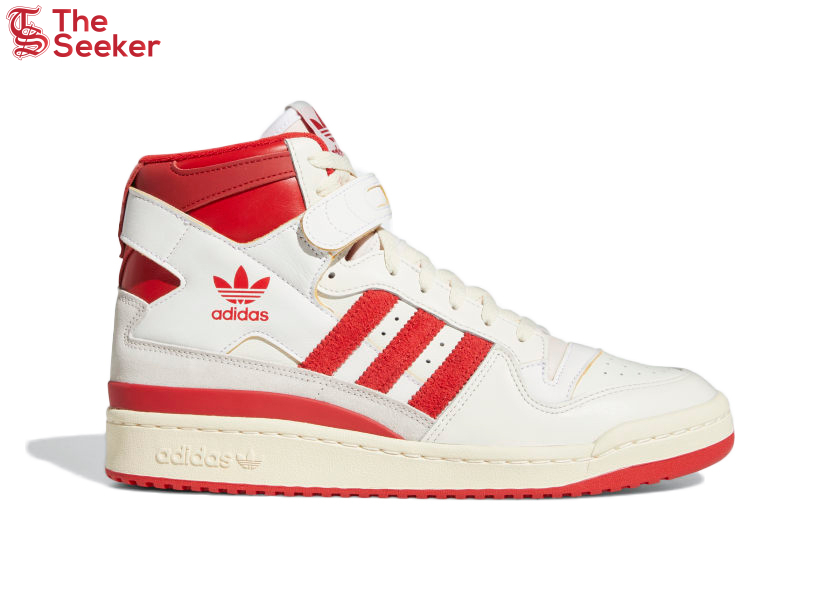 adidas Forum 84 Hi Cloud White Team Red