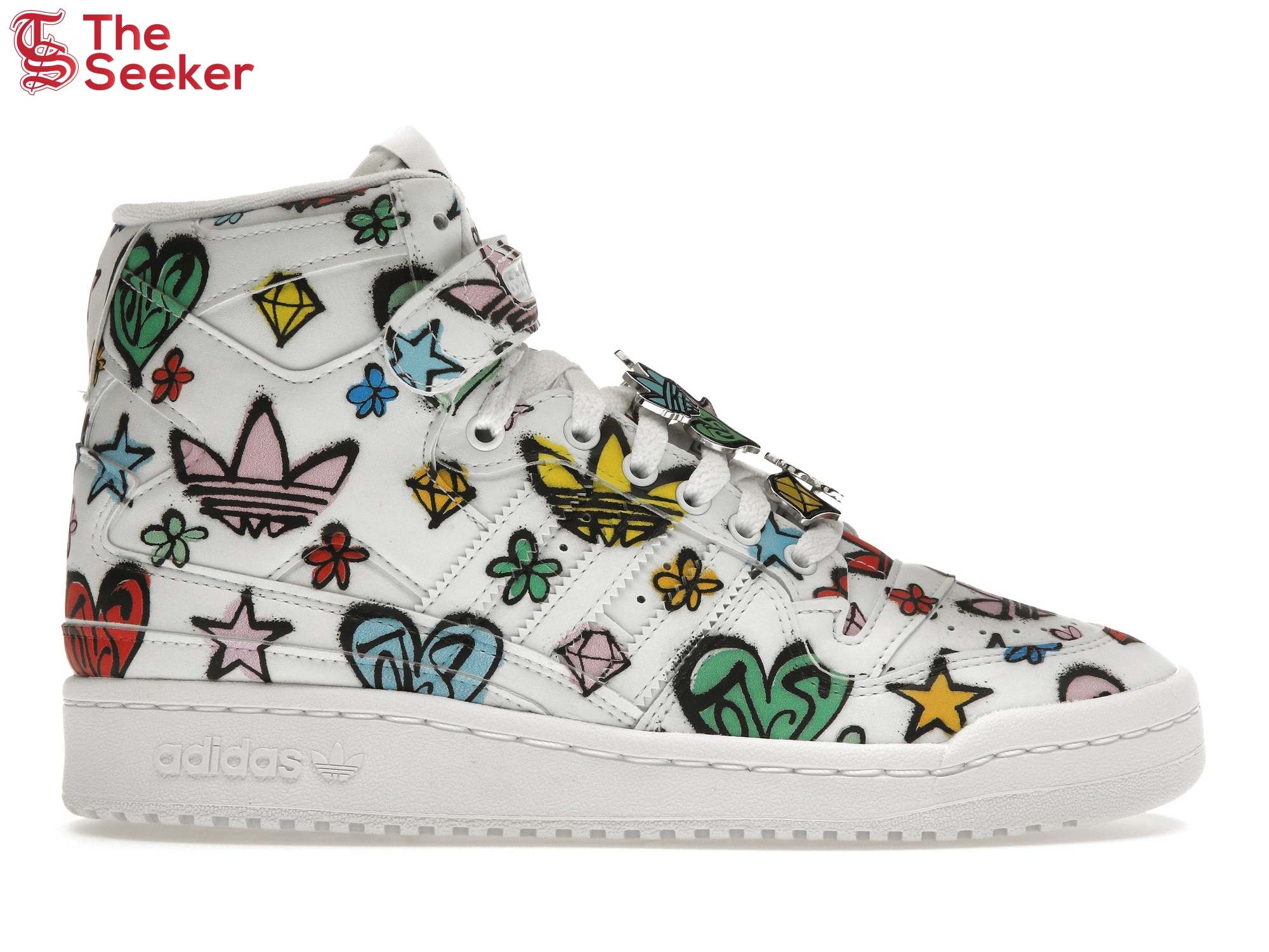 adidas Forum 84 Hi Jeremy Scott Monogram Graffiti