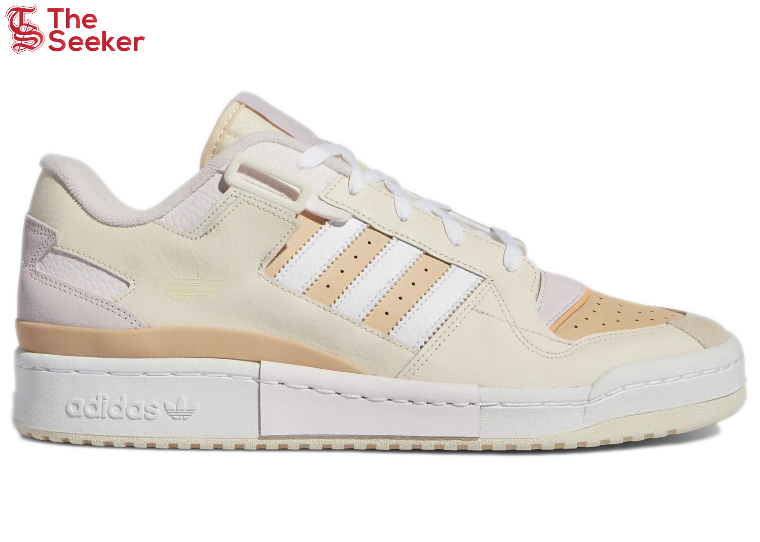 adidas Forum Exhibit Low Ecru Tint Halo Amber