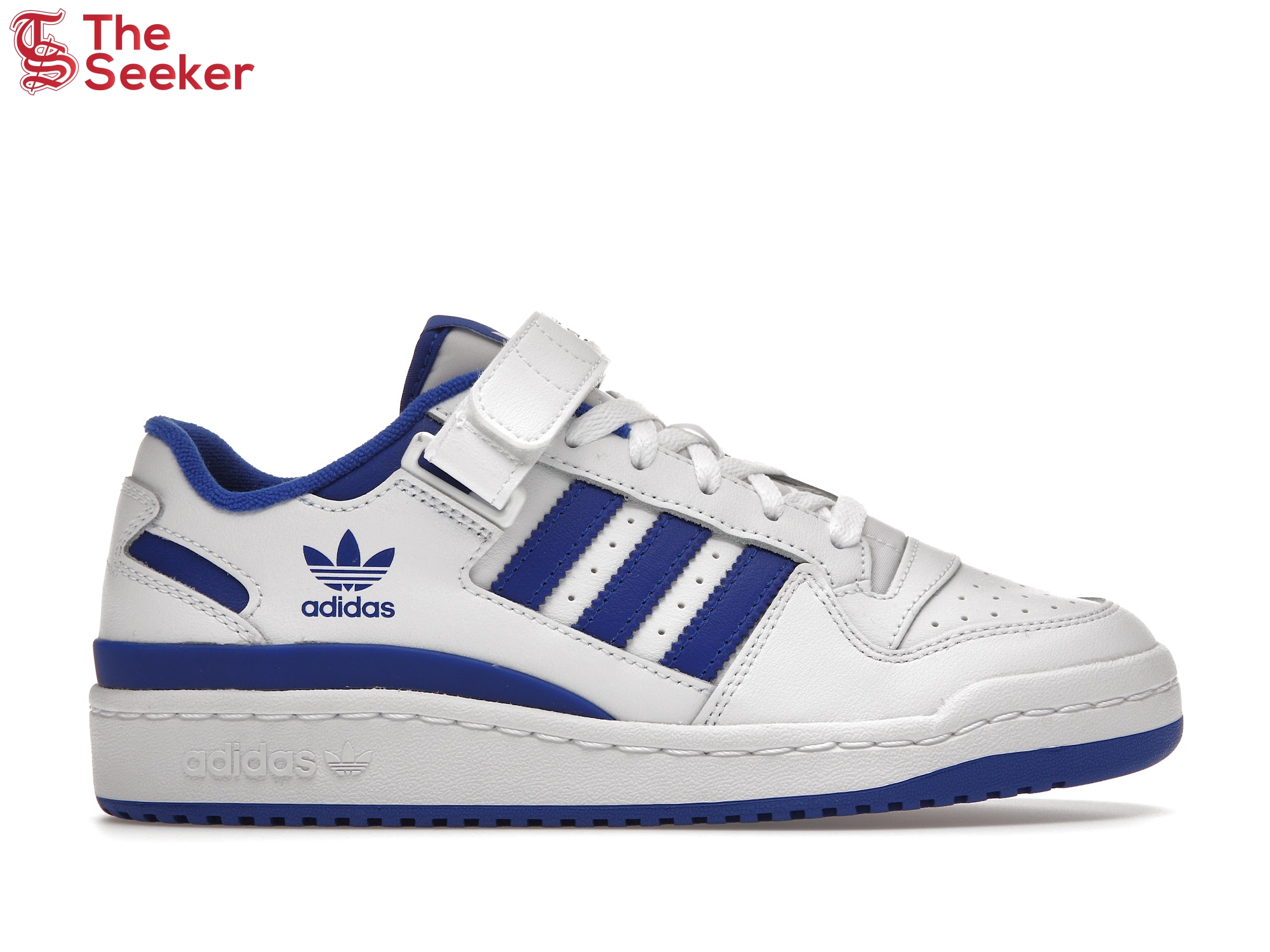 adidas Forum Low White Royal Blue (Youth)