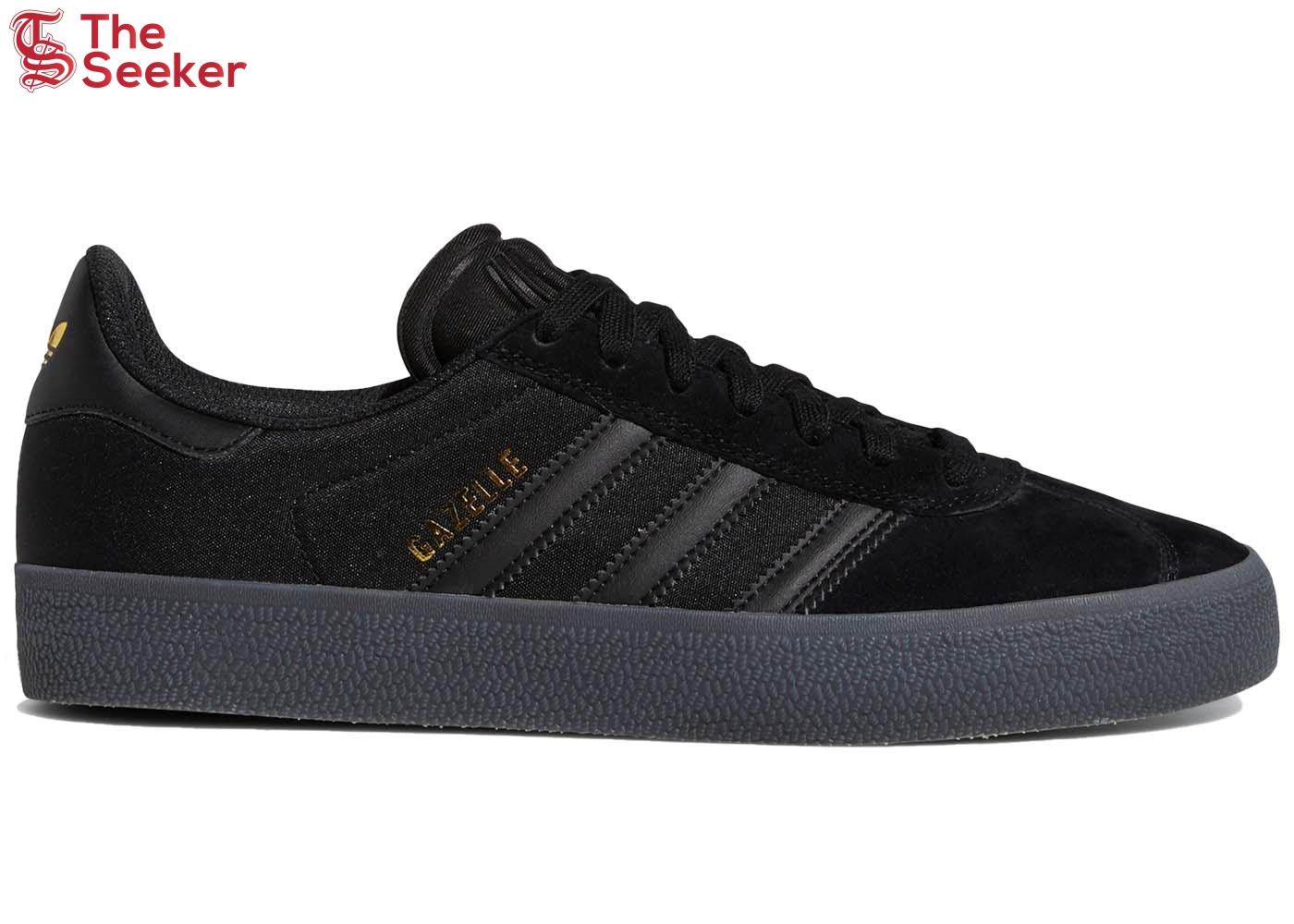 adidas Gazelle ADV Black Gold Metallic