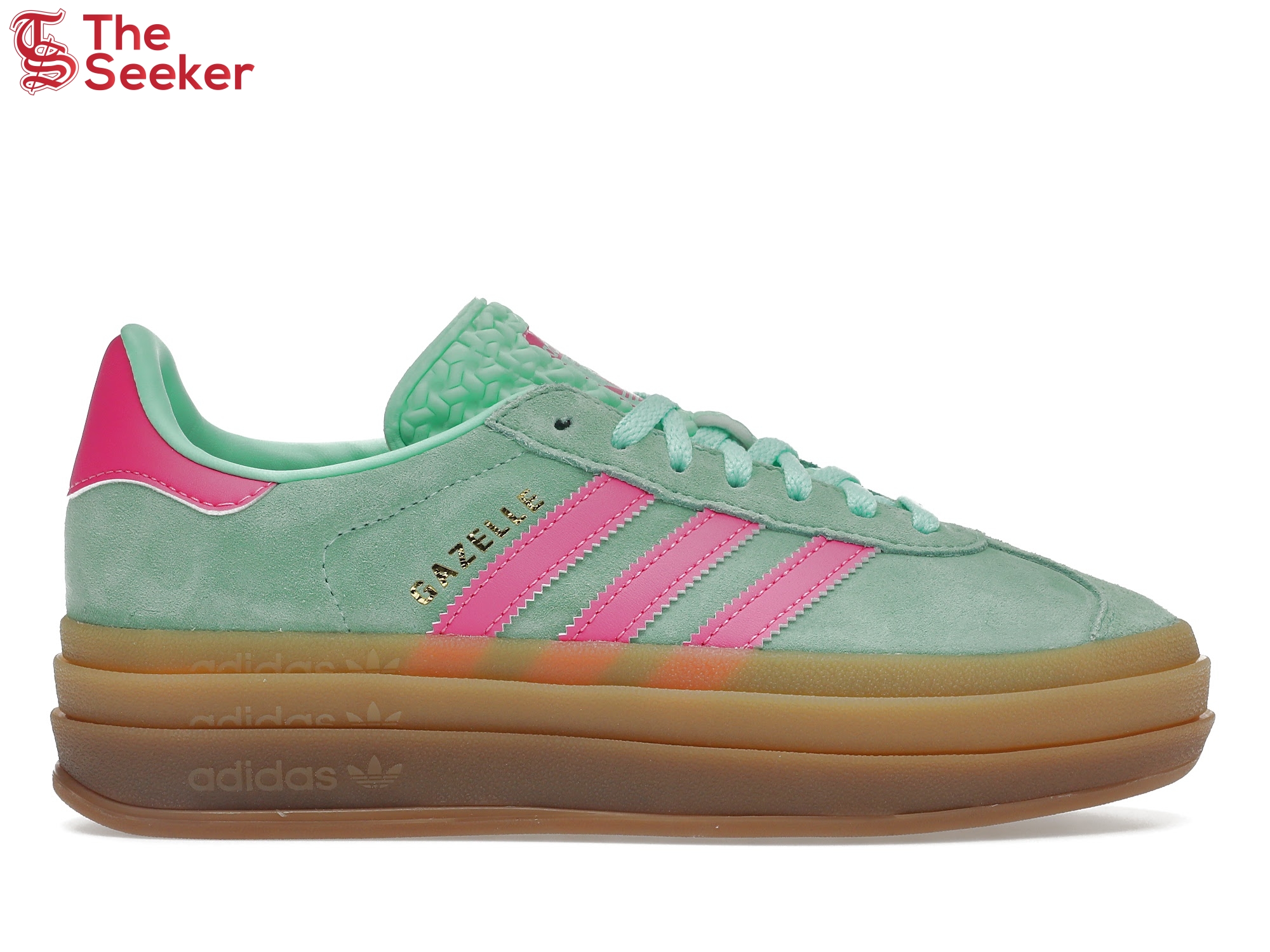 adidas Gazelle Bold Pulse Mint Pink (Women's)