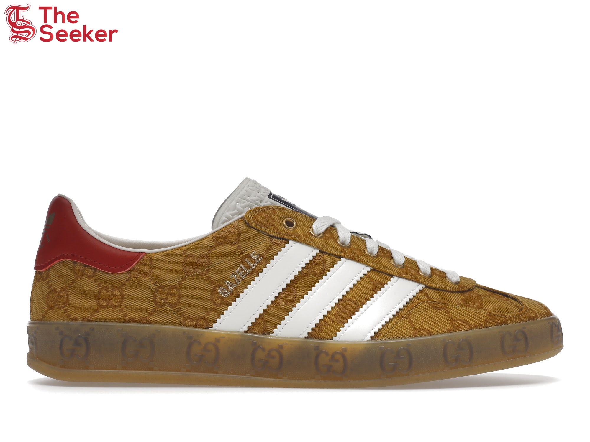 adidas Gazelle Gucci Original GG Beige Brown