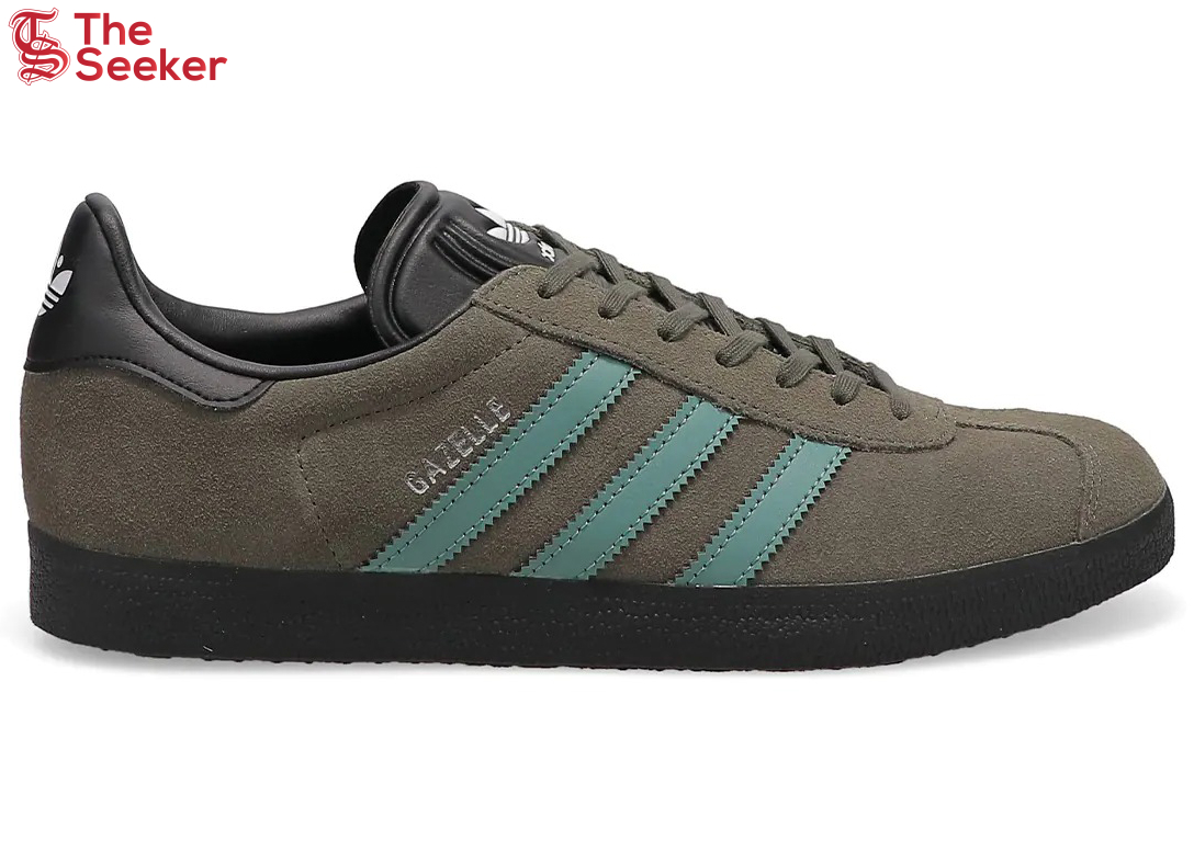 adidas Gazelle Olive Green Black