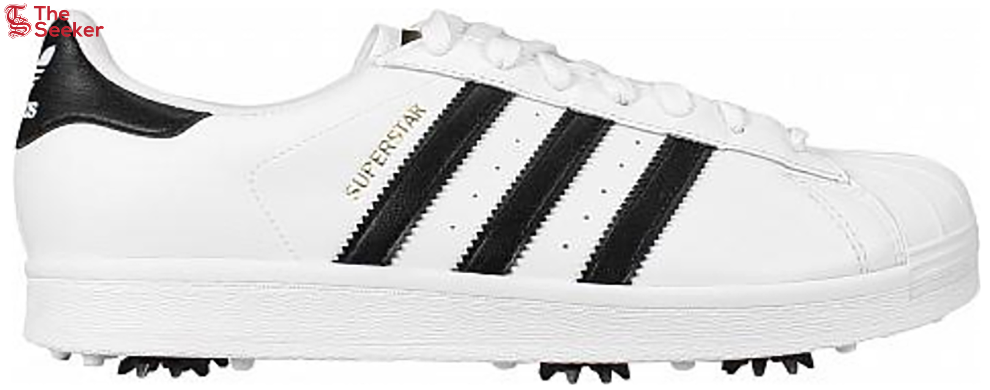 adidas Golf Superstar White Black