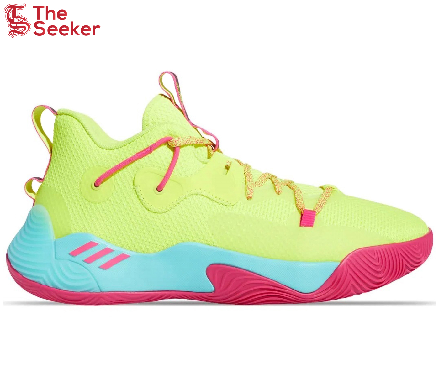 adidas Harden Stepback 3 Solar Yellow Shock Pink