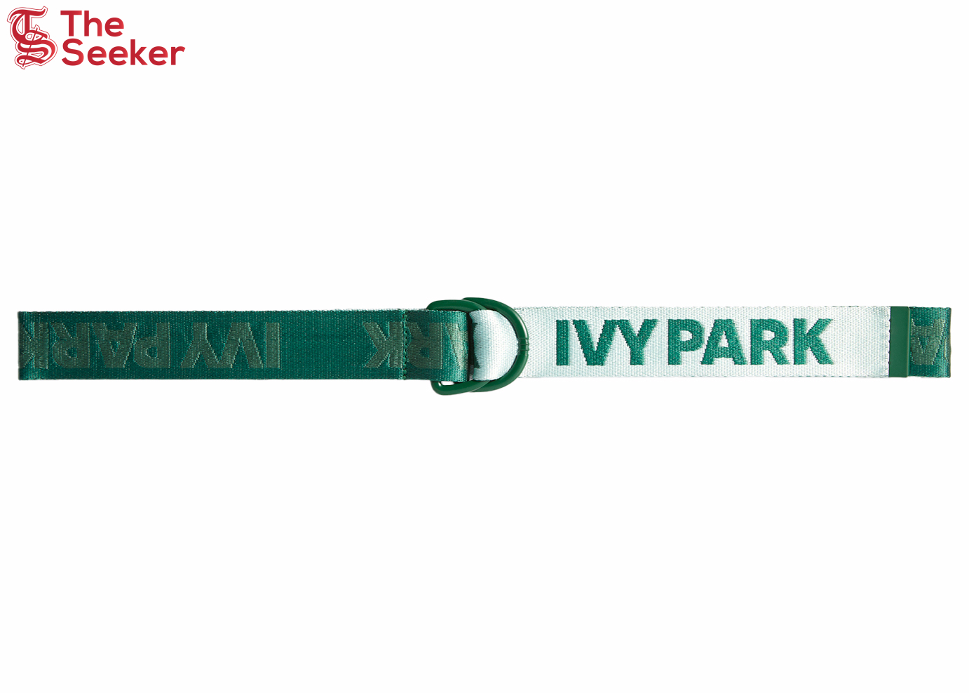 adidas Ivy Park Logo Belt Dark Green/Green