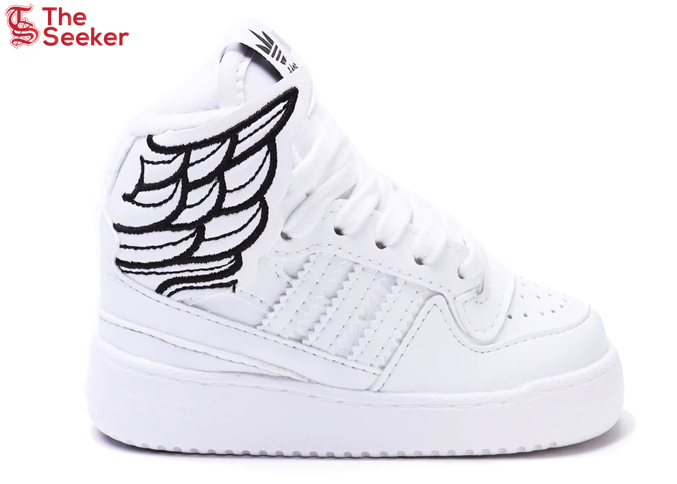 adidas JS Wings 4.0 White Black (Infant)