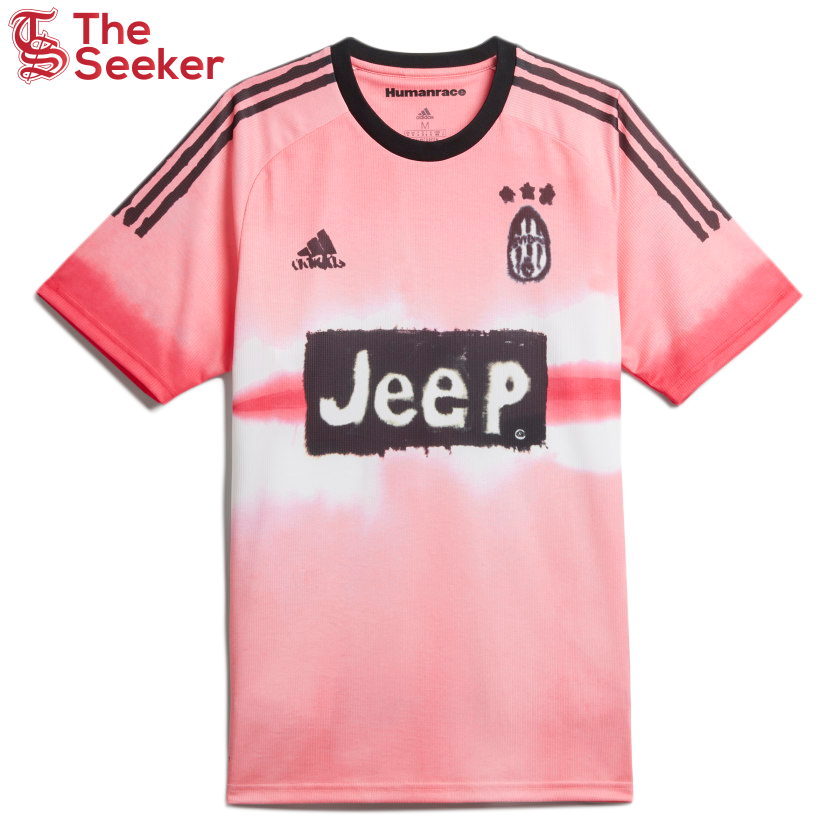 adidas Juventus Human Race Jersey Glow Pink/Black