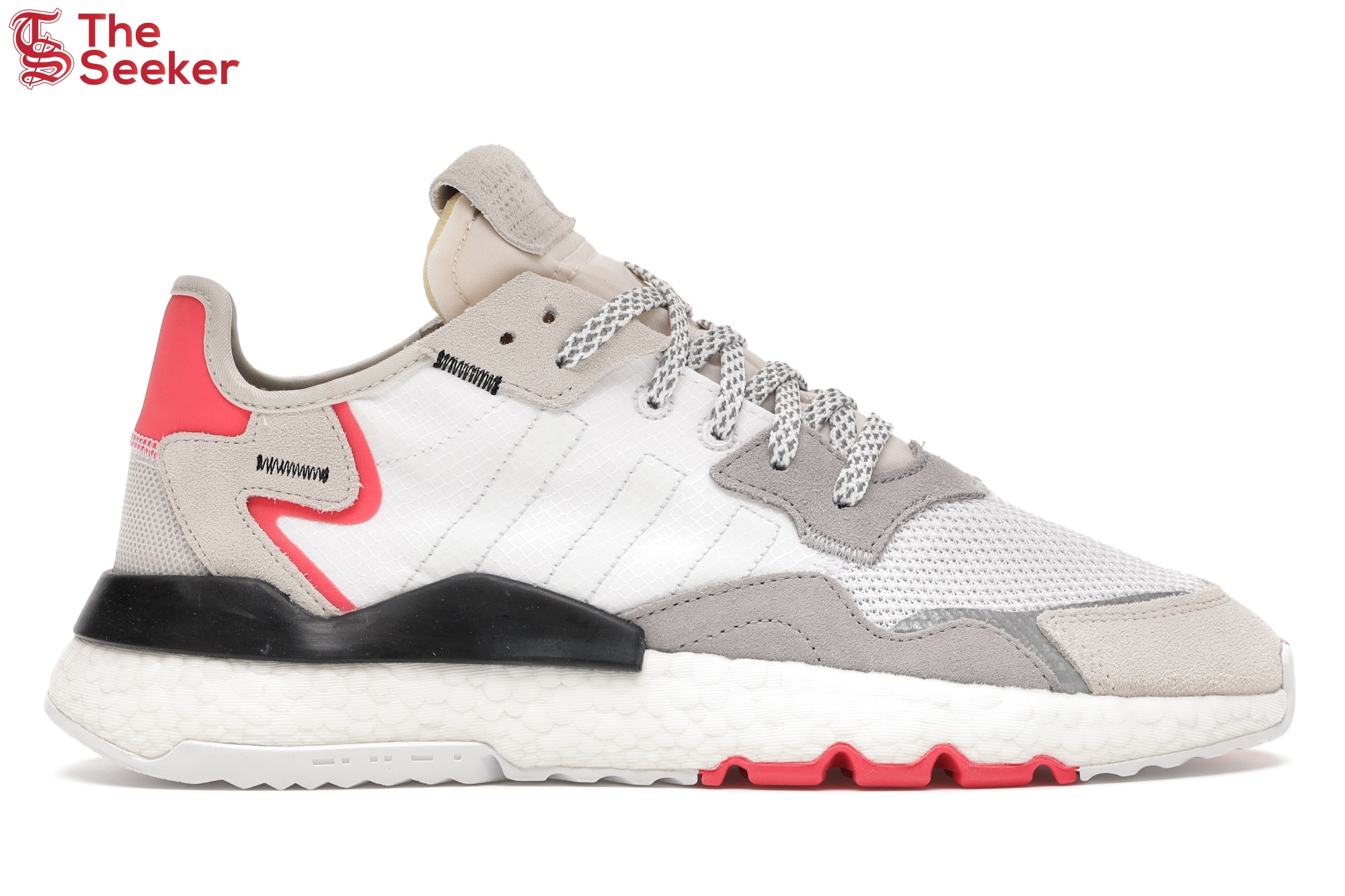 adidas Nite Jogger White Shock Red