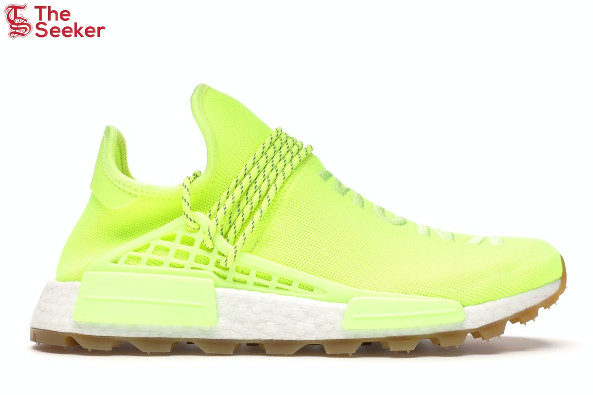 adidas NMD Hu Trail Pharrell Now Is Her Time Solar Yellow
