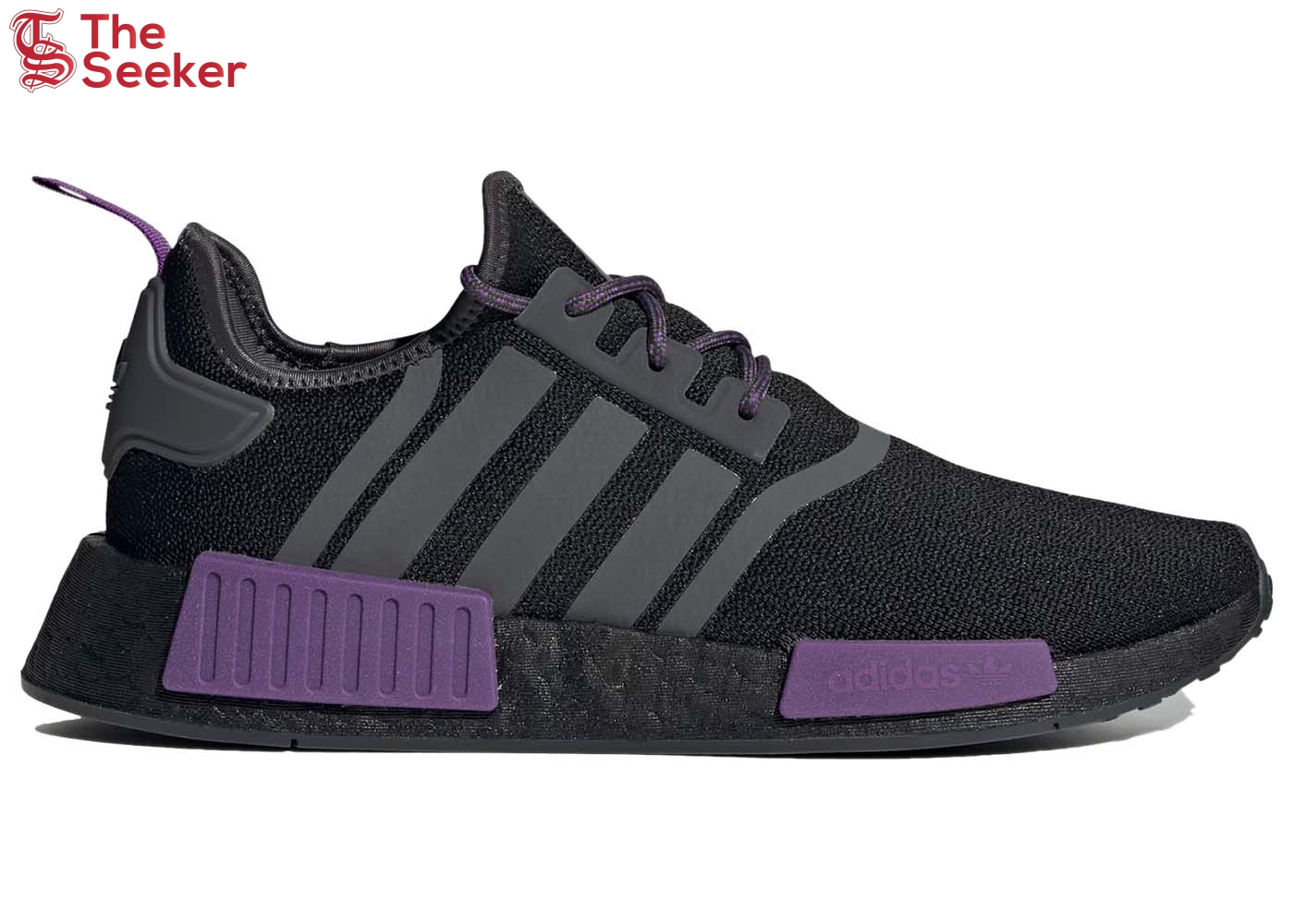 adidas NMD R1 Black Active Purple