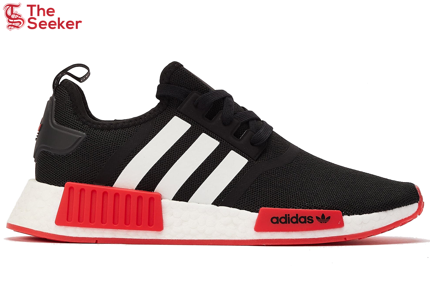 adidas NMD R1 Black Vivid Red White