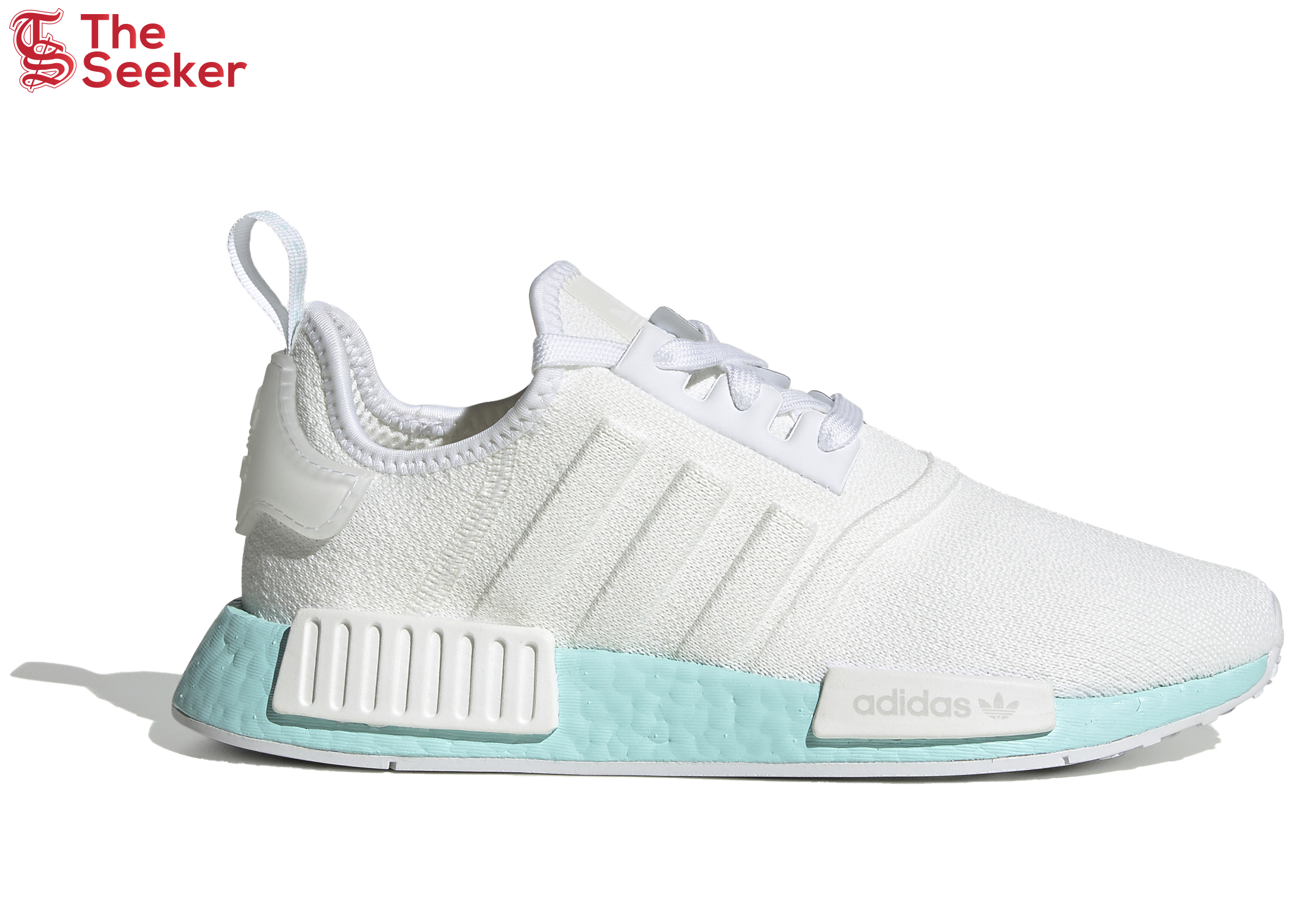 adidas NMD_R1 Cloud White Clear Aqua (Women's)