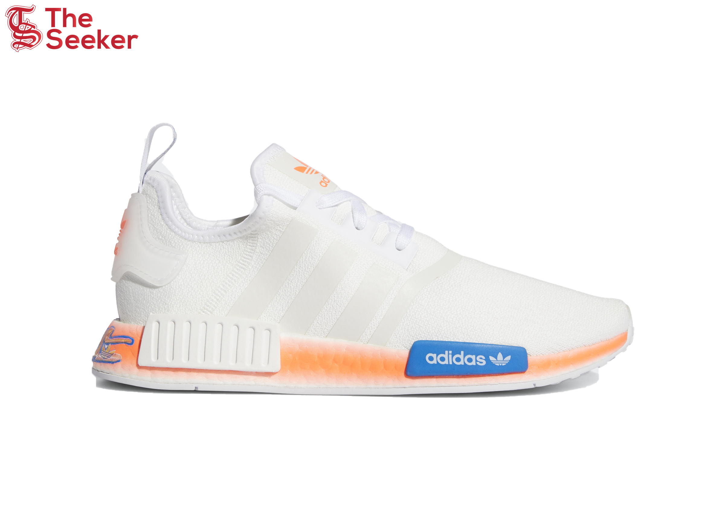 adidas NMD_R1 Cloud White Orange