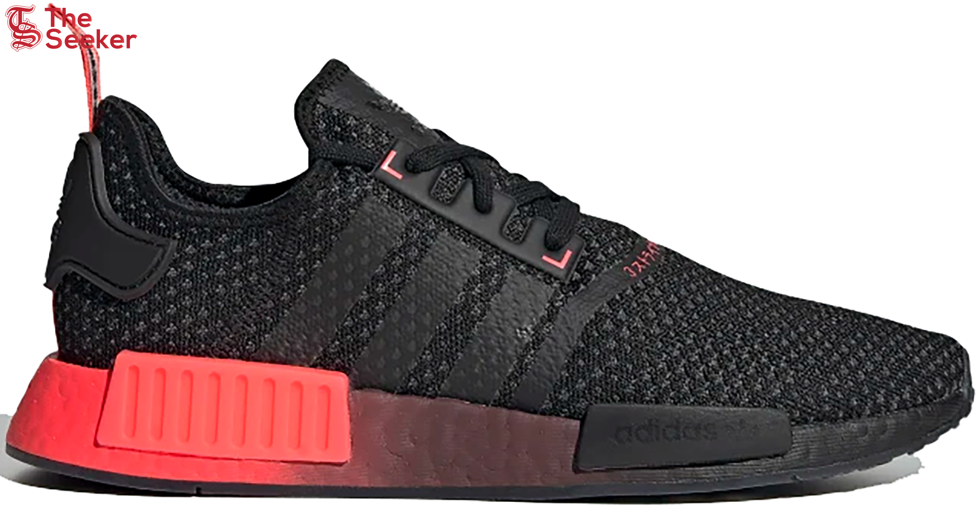 adidas NMD R1 Core Black Signal Pink