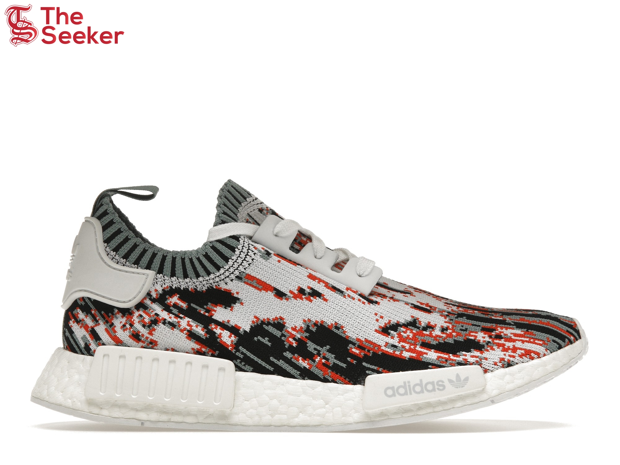 adidas NMD R1 Sneakersnstuff Datamosh Collegiate Orange