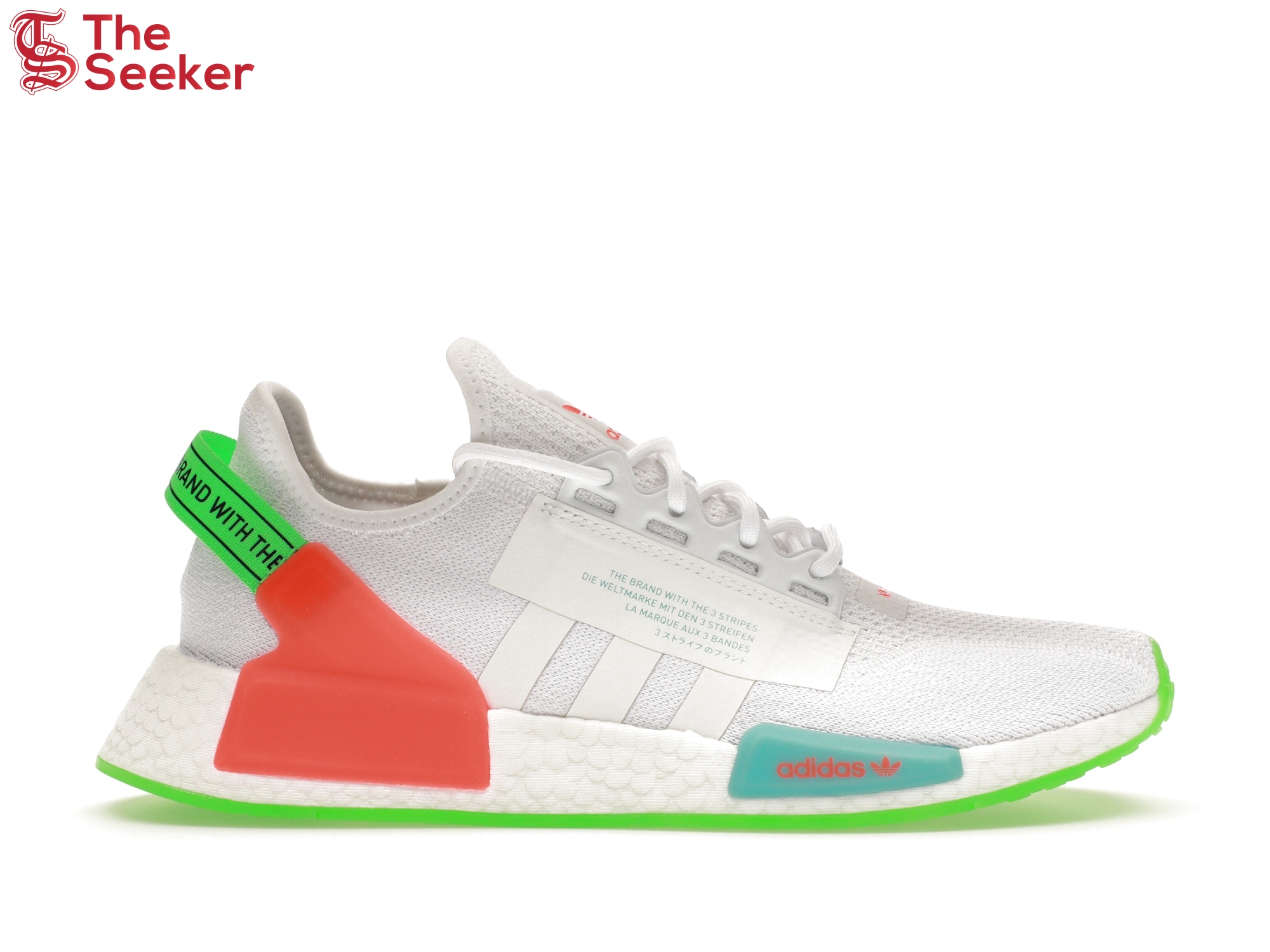 adidas NMD R1 V2 Glow White Sonic Ink