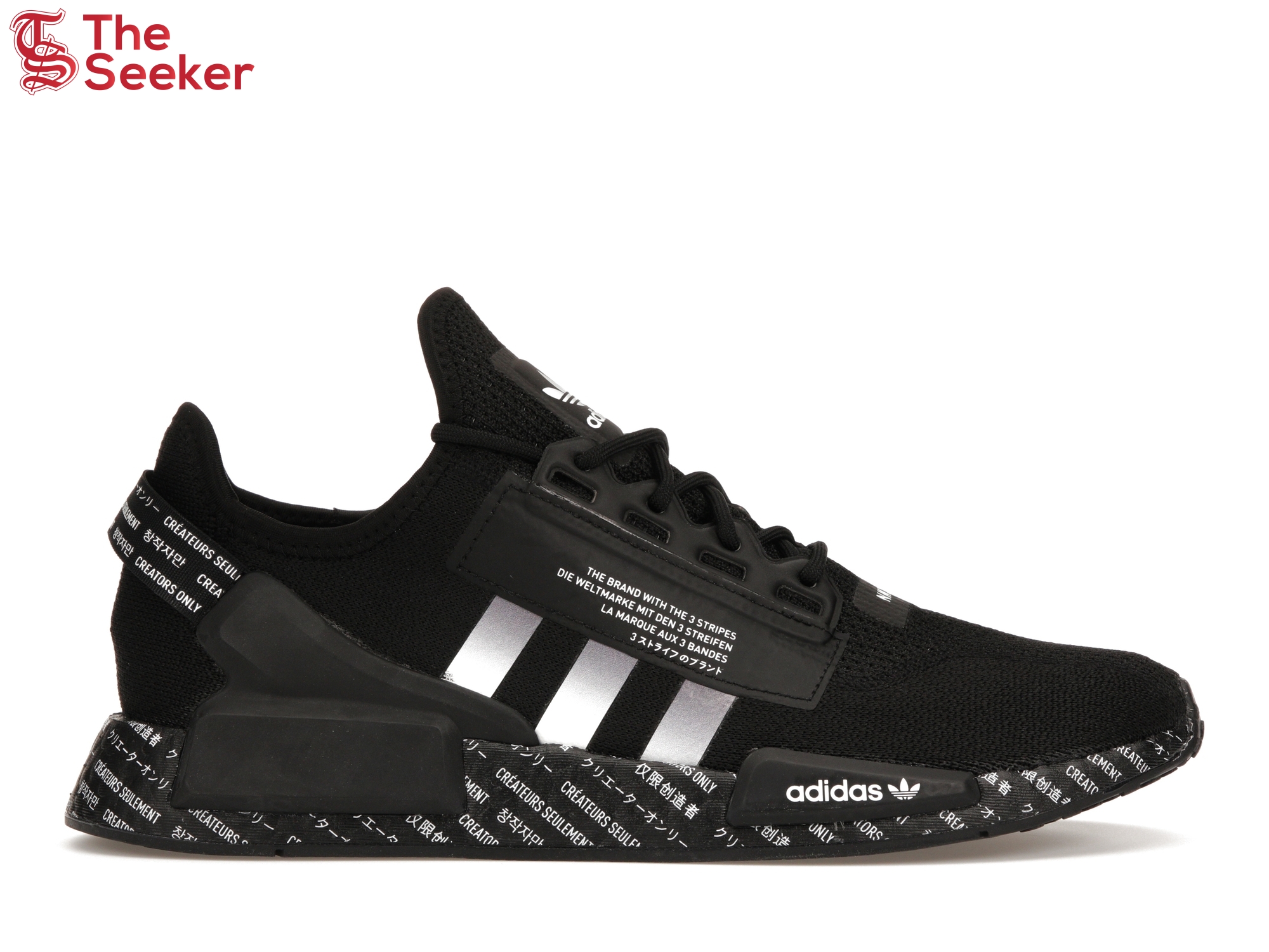 adidas NMD R1 V2 Script Black