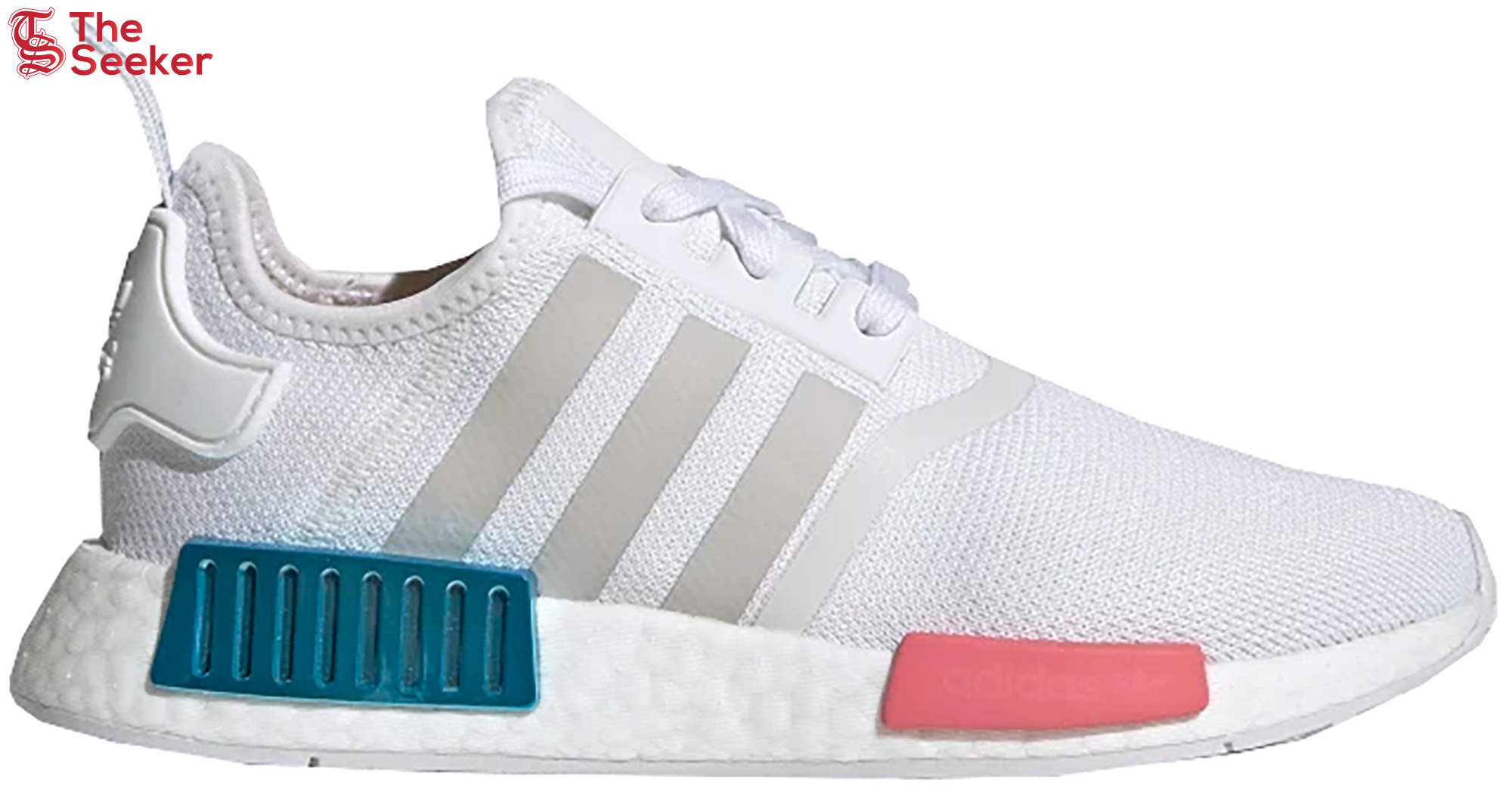 adidas NMD R1 White Grey Hazy Rose (Women's)