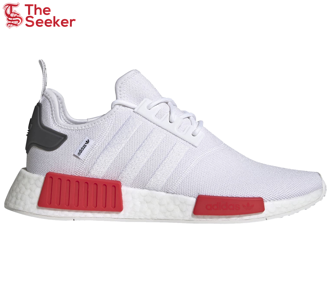 adidas NMD R1 White Vivid Red