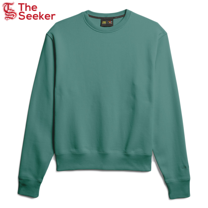 adidas Pharrell Williams Basics Crewneck Sweatshirt True Green