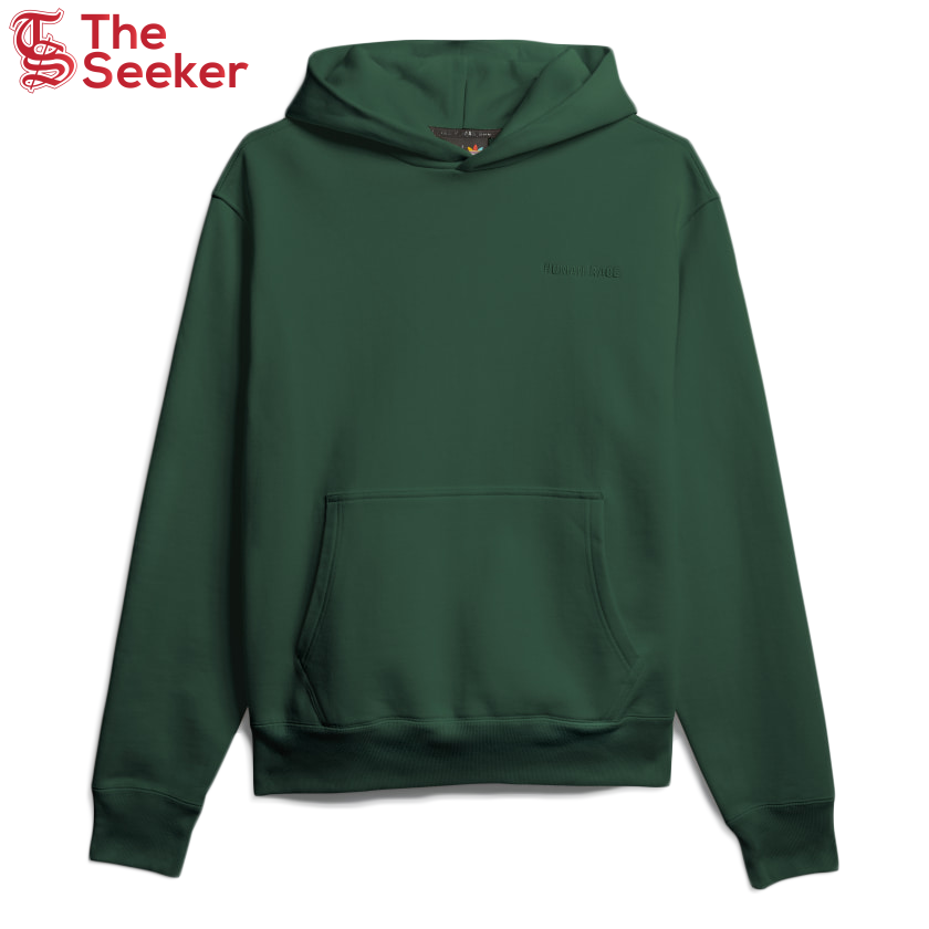 adidas Pharrell Williams Basics Hoodie Dark Green