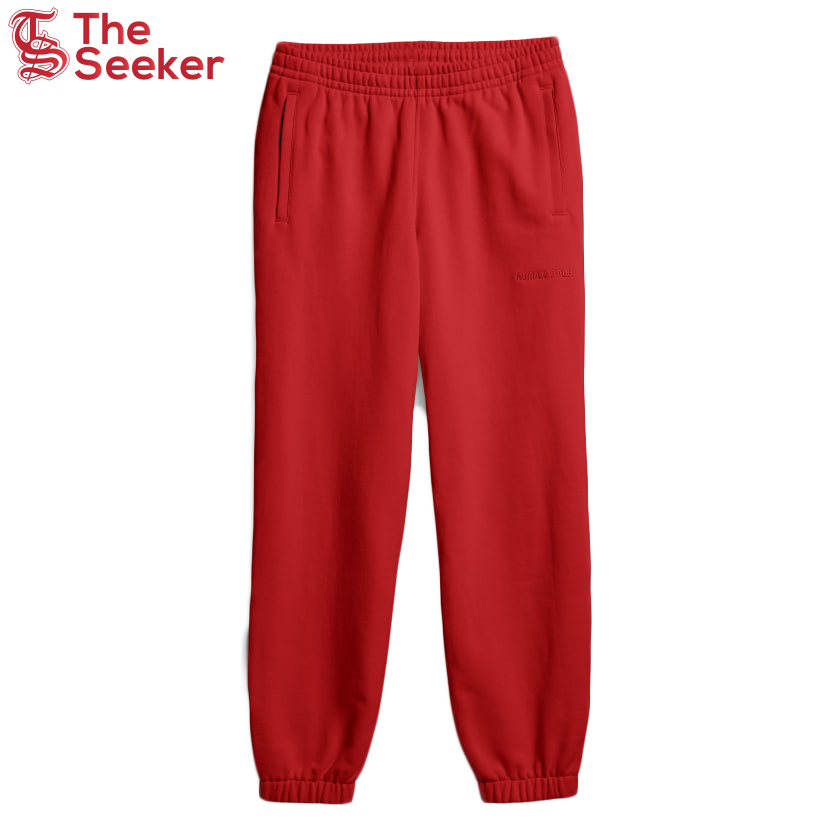 adidas Pharrell Williams Basics Sweat Pants Active Red