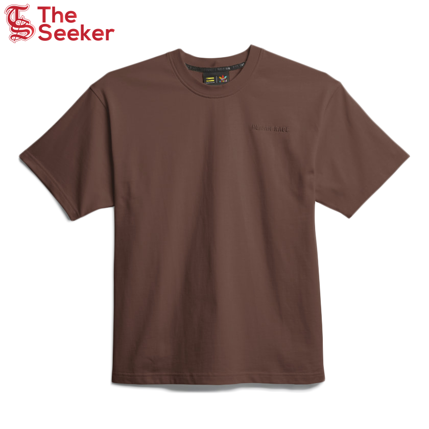 adidas Pharrell Williams Basics Tee Earth Brown