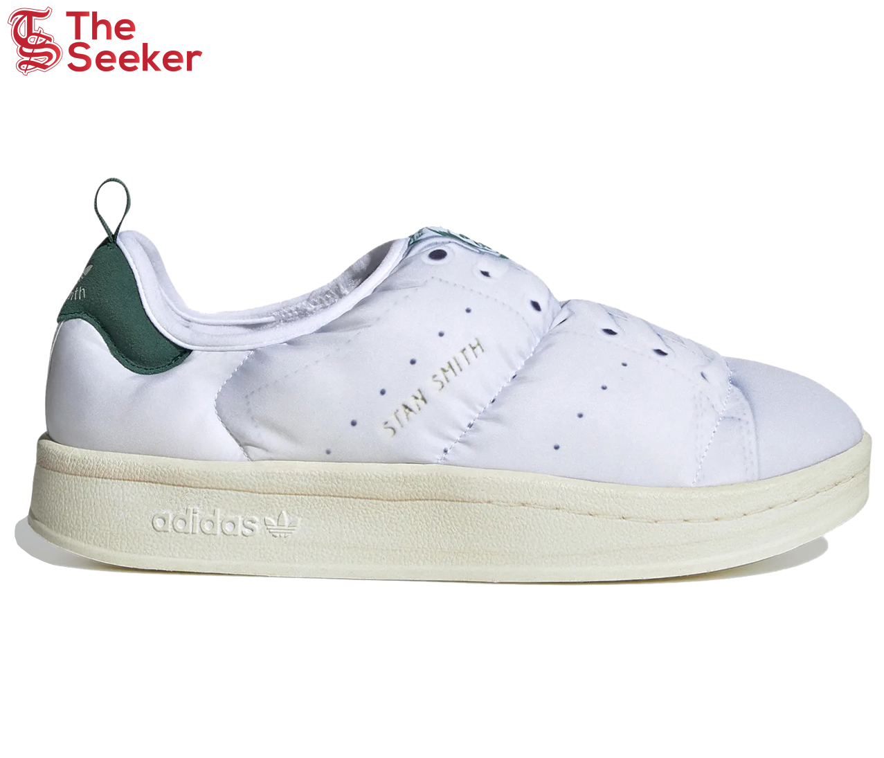 adidas Puffylette Stan Smith White Green