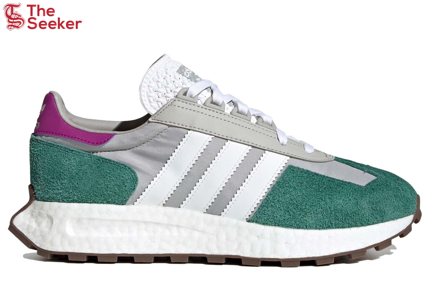 adidas Retropy E5 Grey Collegiate Green Purple