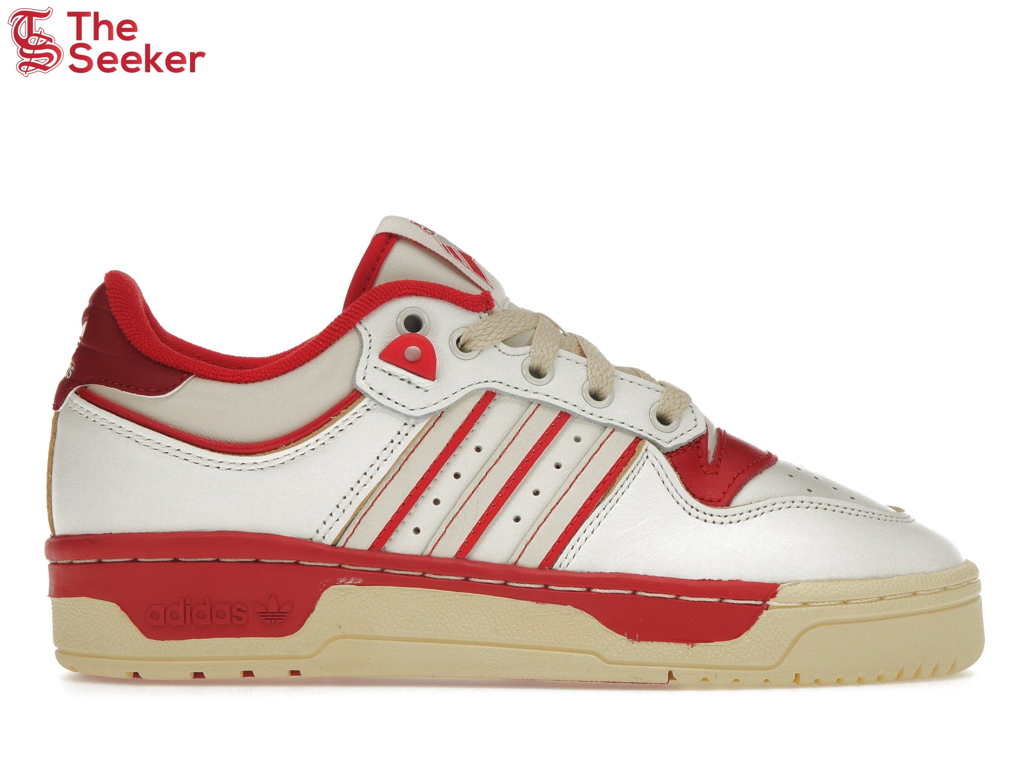 adidas Rivalry Low 86 Core White Off White Team Power Red