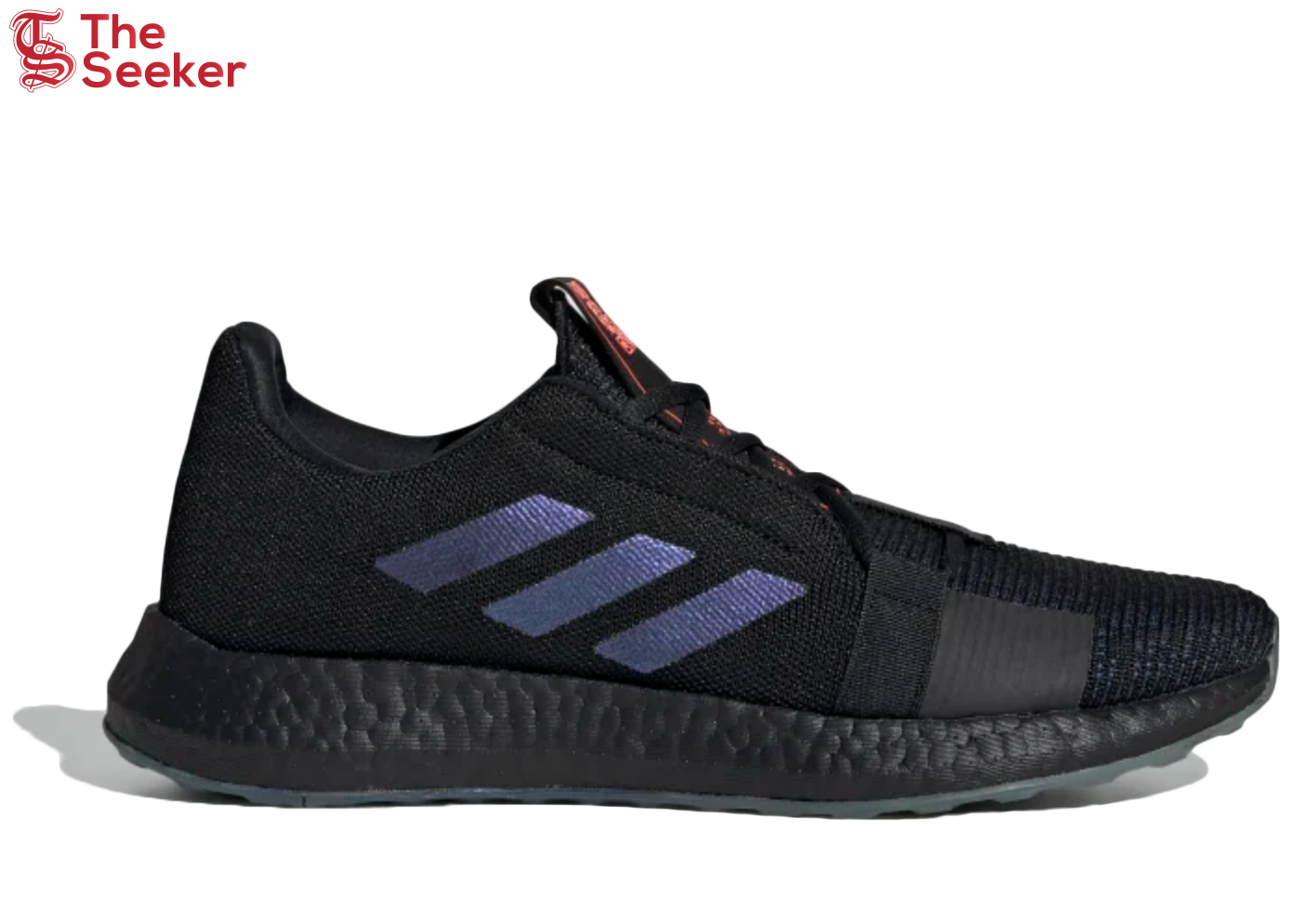 adidas Senseboost Go Core Black Boost Blue Violet Met