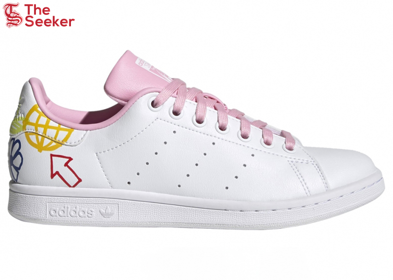 adidas Stan Smith Doodle White Pink (Women's)