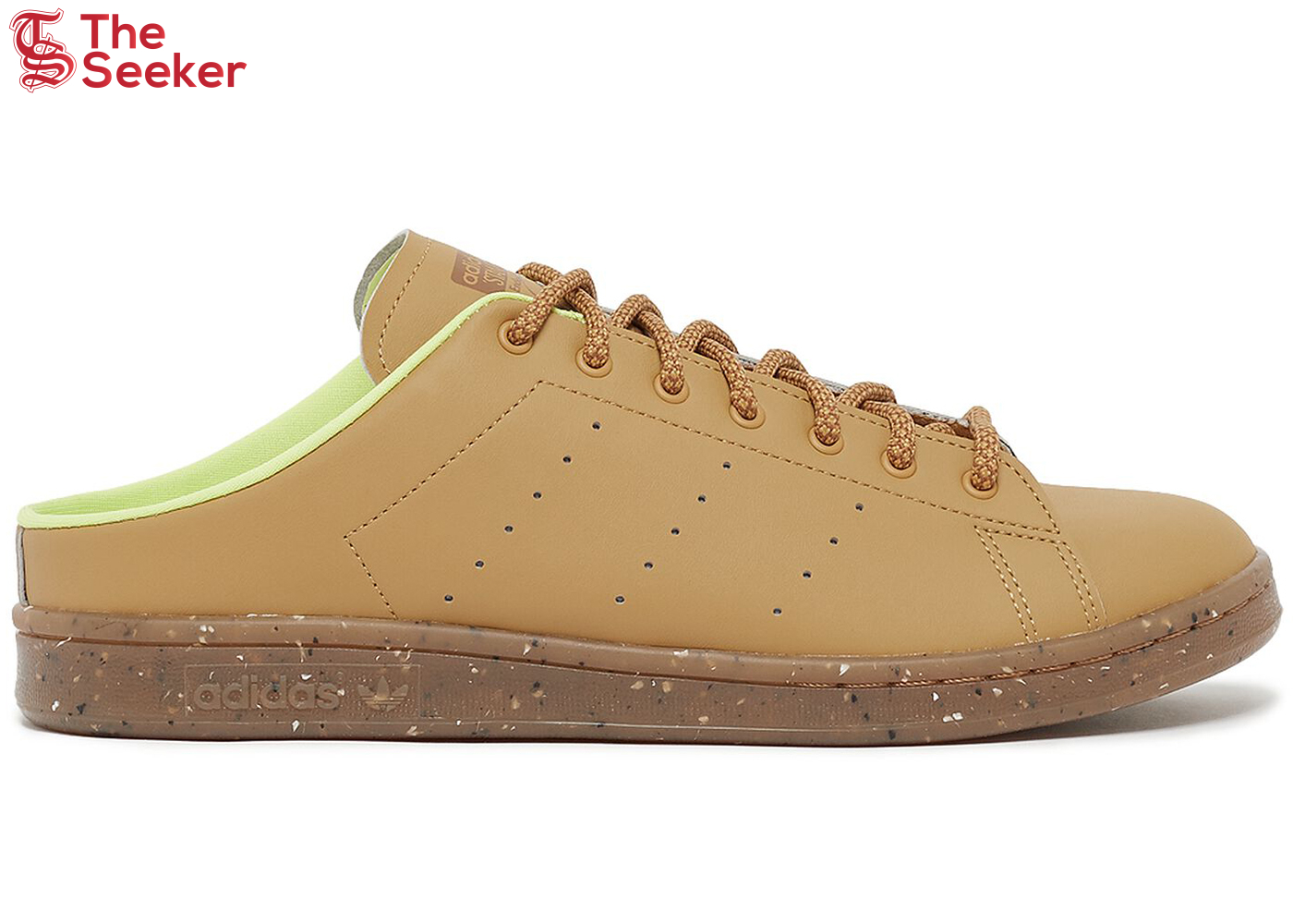 adidas Stan Smith Mule Plant and Grow Golden Beige