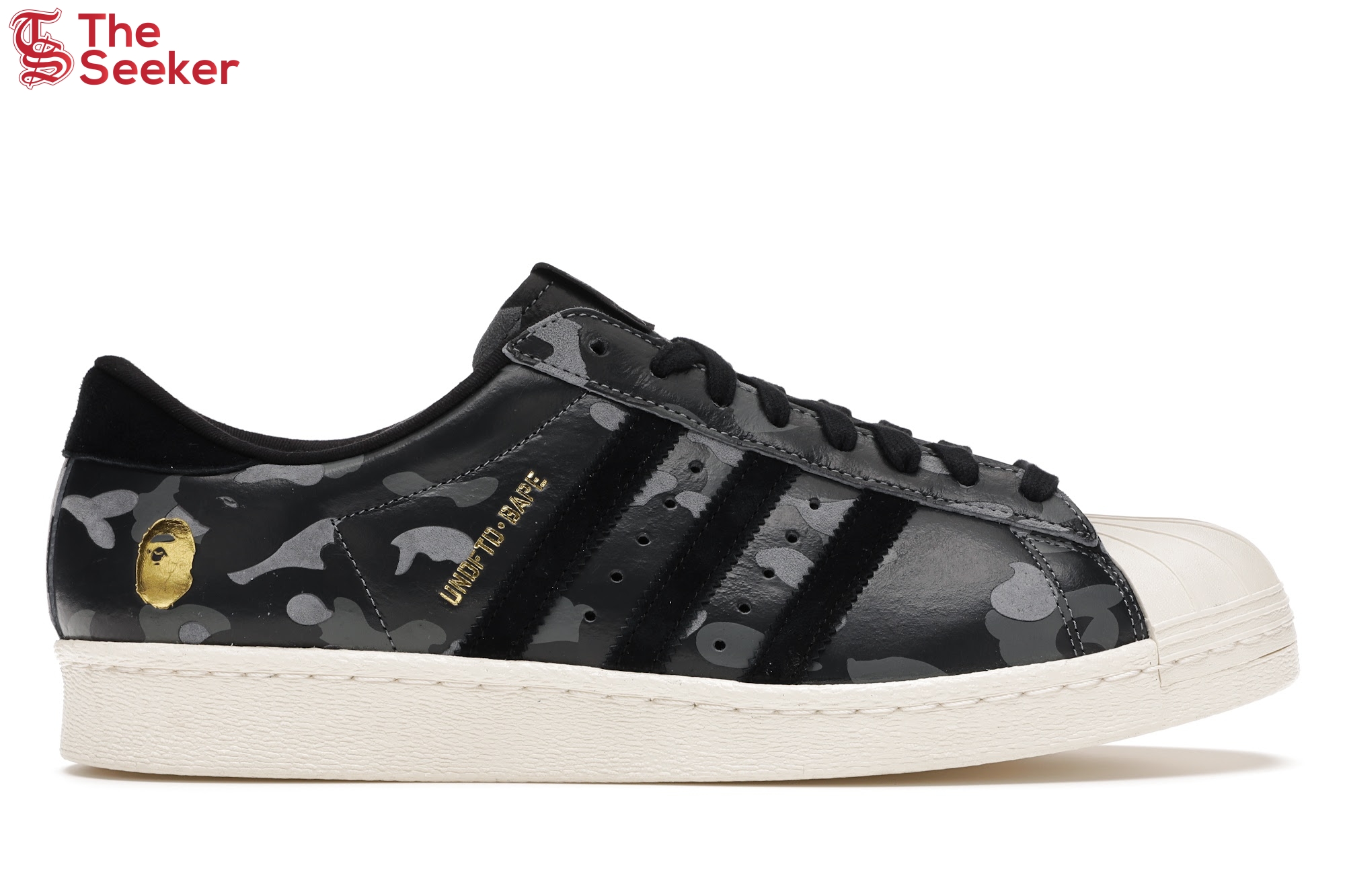 adidas Superstar 80s Undefeated Bape Black Camo