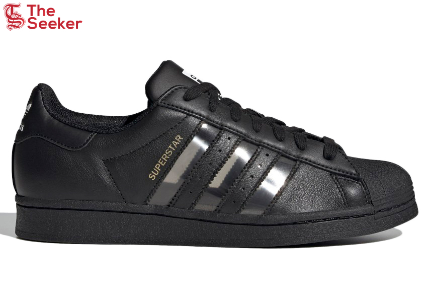 adidas Superstar Black Transparent