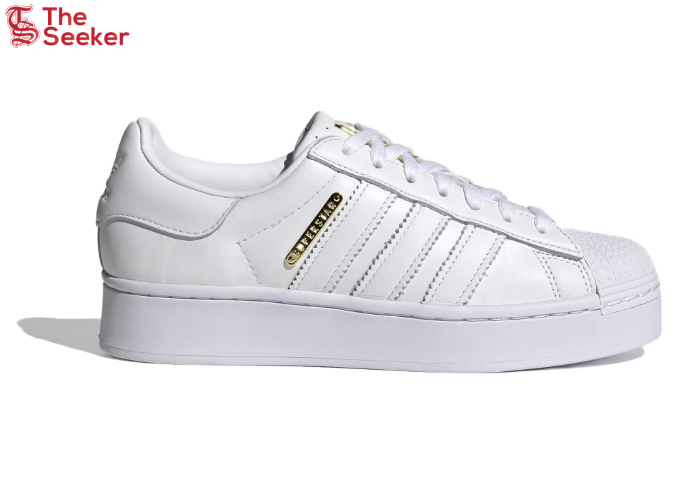 adidas Superstar Bold White Gold (Women's)