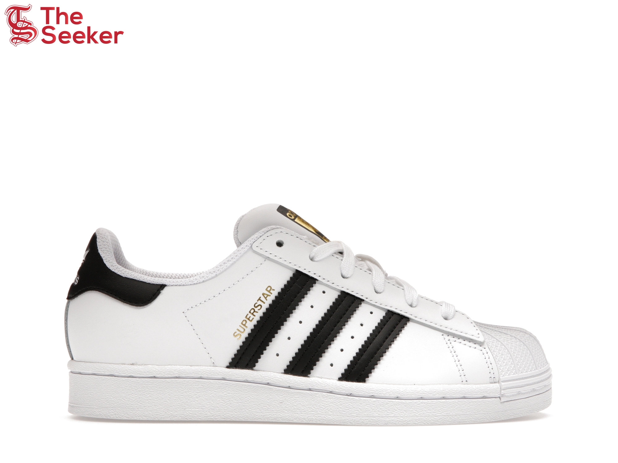 adidas Superstar Cloud White Core Black Gold (GS)