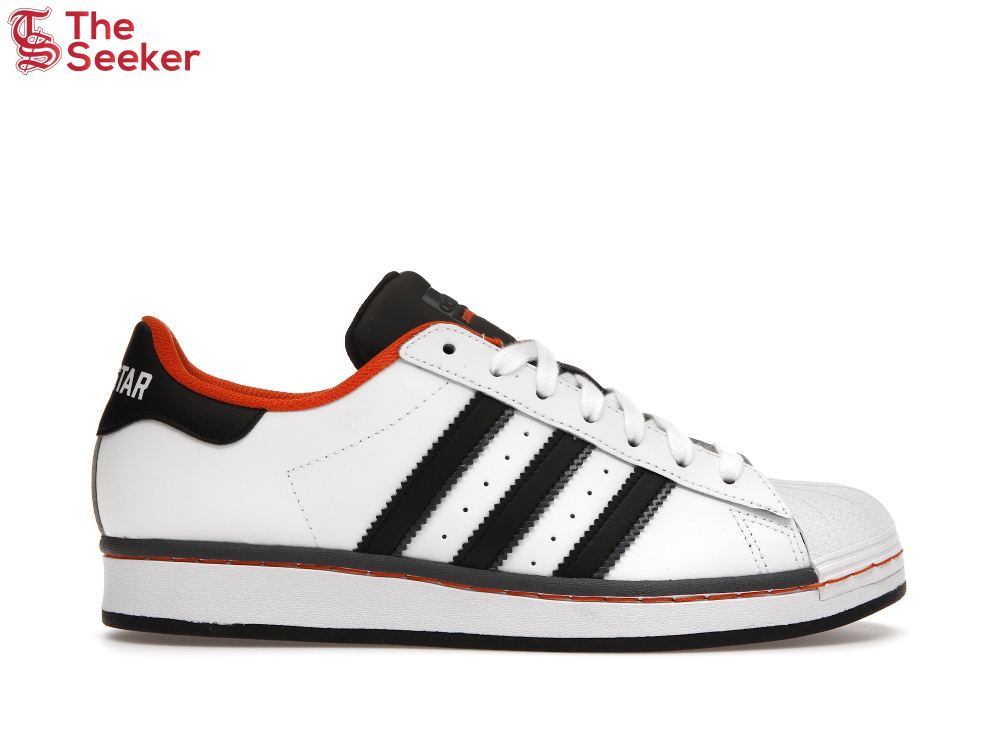 adidas Superstar Cloud White Orange (GS)