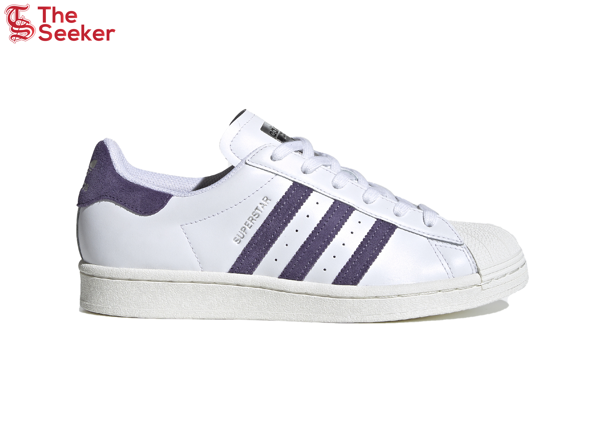 adidas Superstar Cloud White Purple (Women's)