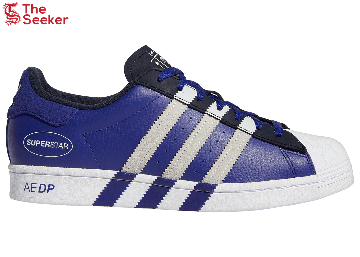 adidas Superstar Extended 3-Stripes Legacy Indigo